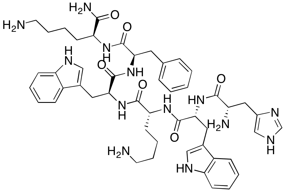 	D-Lys3-GHRP-6 - Chemical structure and product image