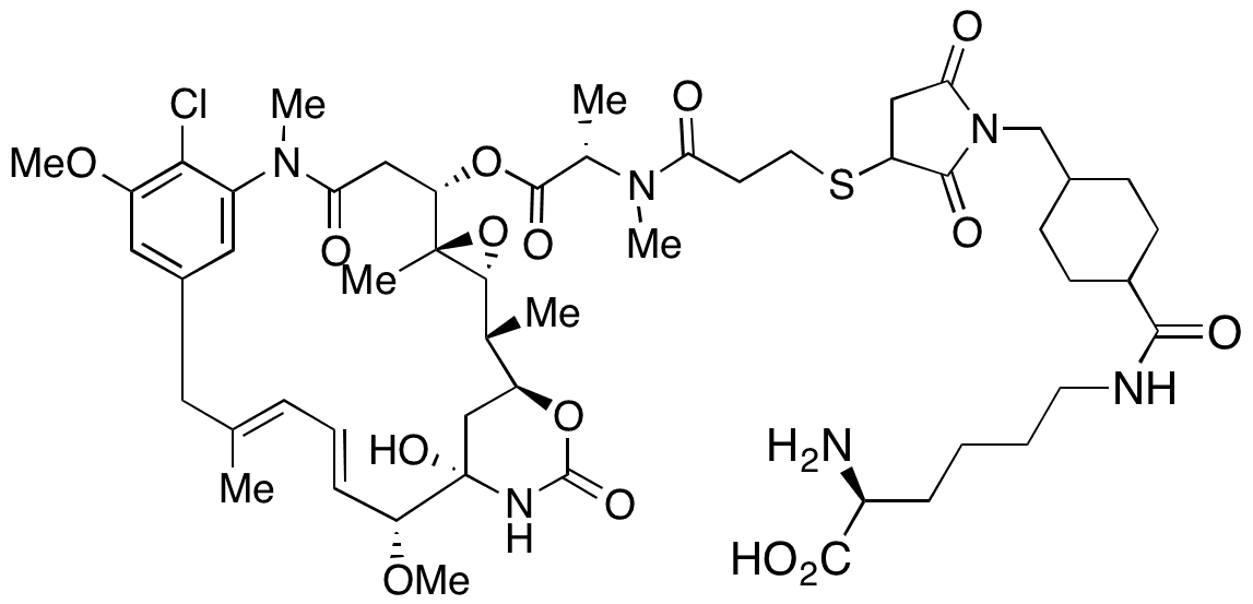 	Lys-SMCC-DM1 (~90%) - Chemical structure and product image