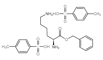 	H-Lys-obzl 2 p-tosylate - Chemical structure and product image