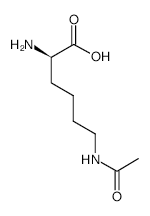 	H-D-Lys(ac)-oh - Chemical structure and product image