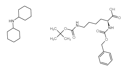 	Z-Lys(boc)-oh dcha - Chemical structure and product image