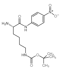 	H-Lys(boc)-pna - Chemical structure and product image