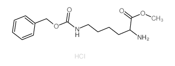 	H-D-Lys(z)-ome hydrochloride - Chemical structure and product image