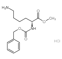 	Z-Lys-OMe hydrochloride - Chemical structure and product image