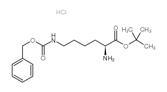 	H-Lys(z)-OtBu hydrochloride - Chemical structure and product image