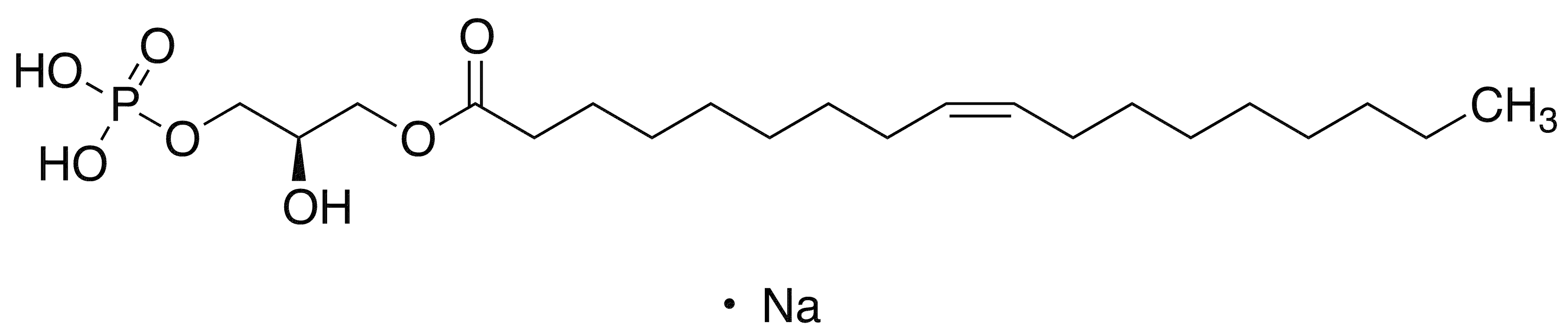 	Lysophosphatidic Acid - Chemical structure and product image