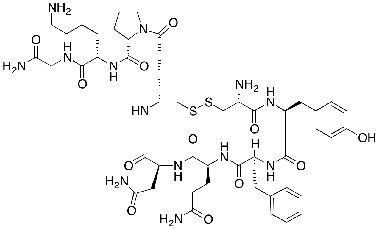 	Lypressin - Chemical structure and product image
