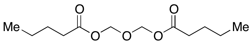 Pentanoic Acid Oxybis(methylene) Ester - Chemical structure and product image
