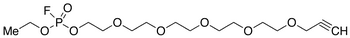 3,6,9,12,15-Pentaoxaoctadec-17-yn-1-yl Phosphonofluoridic Acid Ethyl Ester - Chemical structure and product image