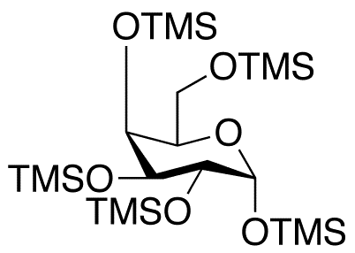 1,2,3,4,6-Pentakis-O-(trimethylsilyl) alpha-D-Galactose - Chemical structure and product image