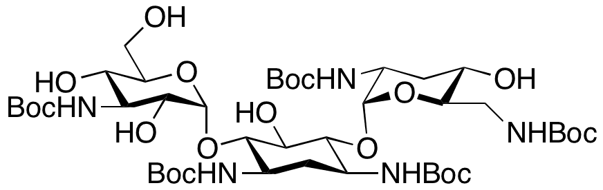 Penta-N-Boc Tobramycin - Chemical structure and product image