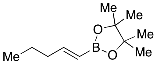 (E)-1-Pentenylboronic Acid Pinacol Ester - Chemical structure and product image