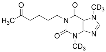 Pentoxifylline-d6 - Chemical structure and product image