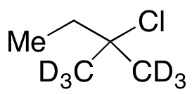 tert-Pentyl-d6 Chloride - Chemical structure and product image