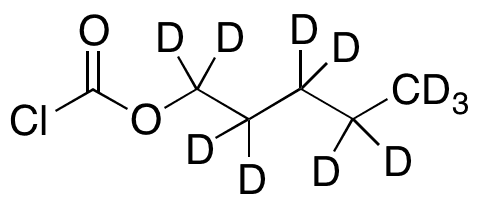 n-Pentyl-d11 chloroformate - Chemical structure and product image