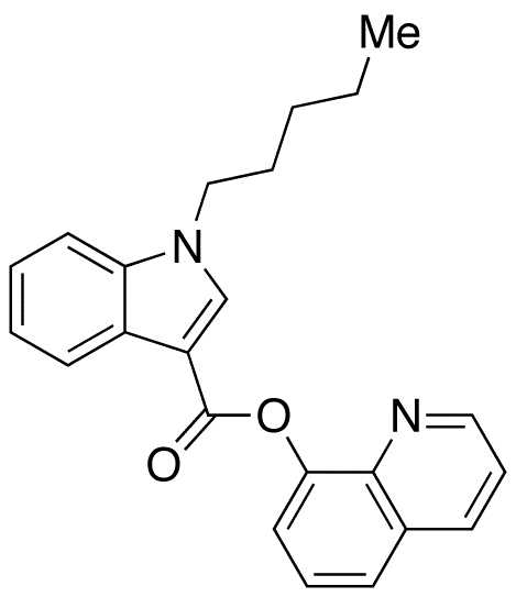1-Pentyl-1H-Indole-3-carboxylic Acid 8-Quinolinyl Ester - Chemical structure and product image