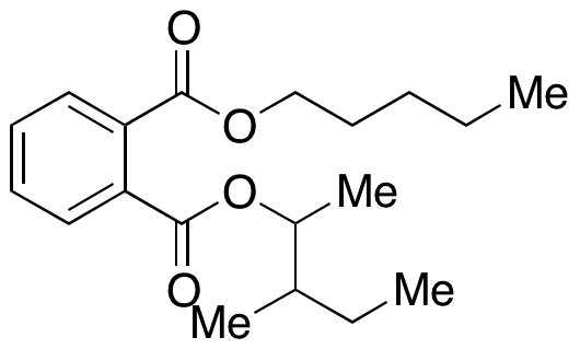 n-Pentyl 3-Methyl-2-pentyl Phthalate - Chemical structure and product image