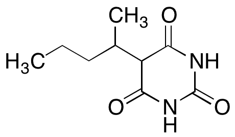 5-(sec-Pentyl)barbituric Acid - Chemical structure and product image