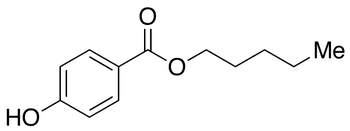 Pentyl Paraben - Chemical structure and product image