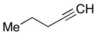 1-Pentyne - Chemical structure and product image