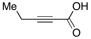 2-Pentynoic Acid - Chemical structure and product image