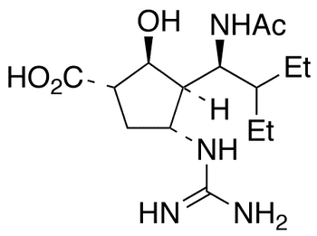 Peramivir - Chemical structure and product image