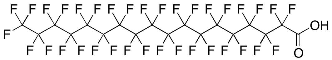 Perfluorooctadecanoiâ€‹c Acid - Chemical structure and product image