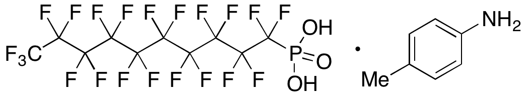 Perfluorodecylphosphonic Acid 4-Methylbenzamine - Chemical structure and product image