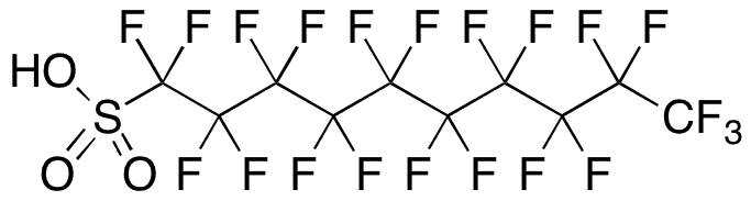 Perfluorodecane Sulfonic Acid - Chemical structure and product image