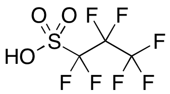 Perfluoropropanesulfonic Acid - Chemical structure and product image