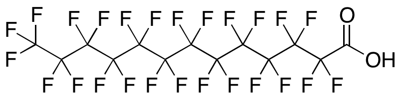 Perfluorotridecanoic Acid - Chemical structure and product image