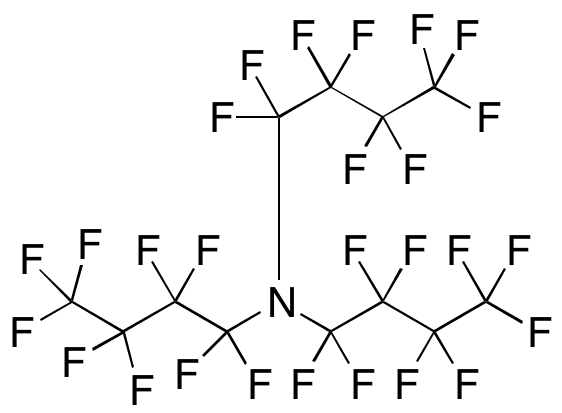 Perfluorotributylamine - Chemical structure and product image