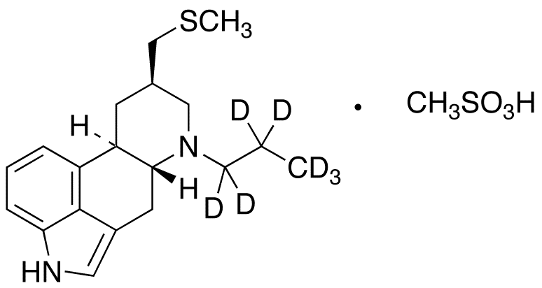 Pergolide Mesylate-d7 - Chemical structure and product image