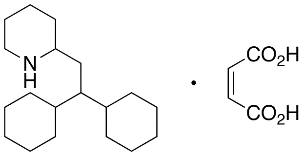 rac Perhexiline Maleate - Chemical structure and product image