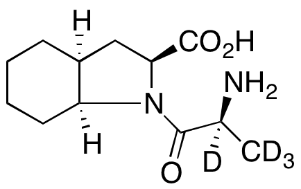 Perindopril-d4-N-desethylpentanoate - Chemical structure and product image