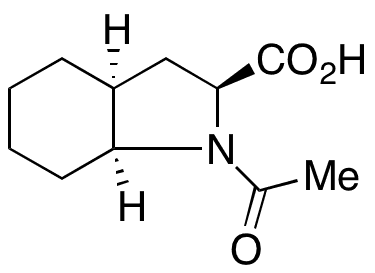 Perindopril De-2-((S)-ethyl 2-(Ethylamino)pentanoate) - Chemical structure and product image
