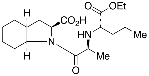 Perindopril - Chemical structure and product image