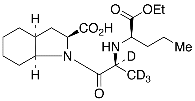 (1R)-Perindopril-d4 - Chemical structure and product image