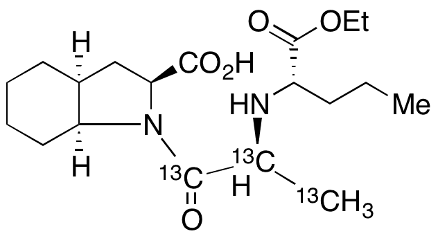 Perindopril-13C3 - Chemical structure and product image