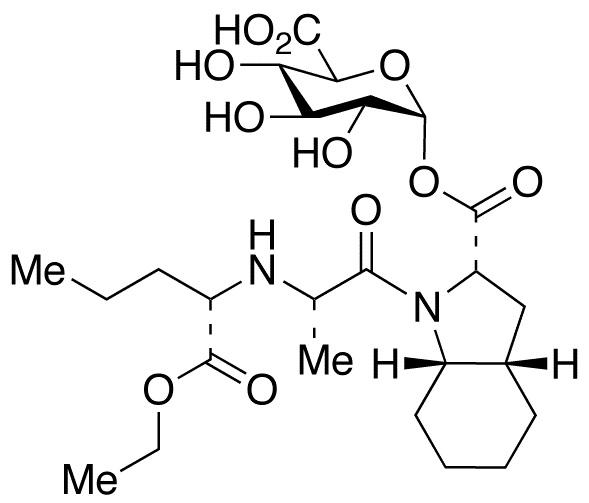 Perindopril Acyl-alpha-D-glucuronide - Chemical structure and product image