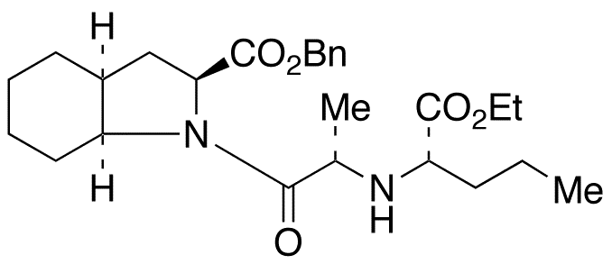 Perindopril Benzyl Ester - Chemical structure and product image