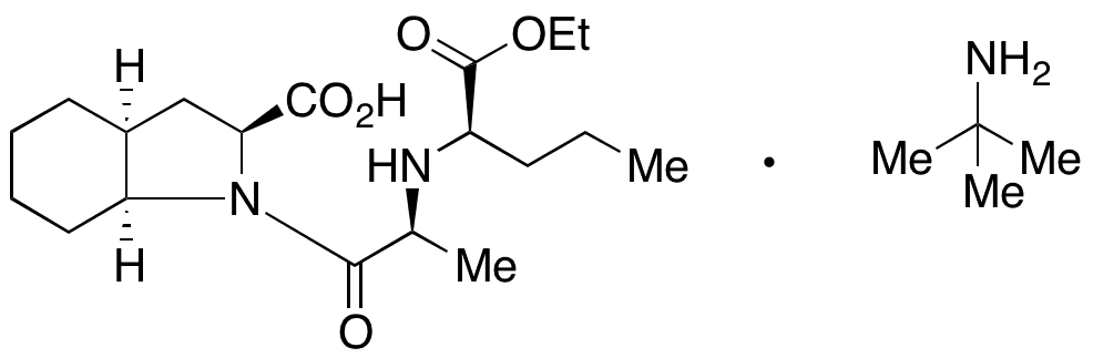 (1R)-Perindopril t-Butylamine Salt - Chemical structure and product image