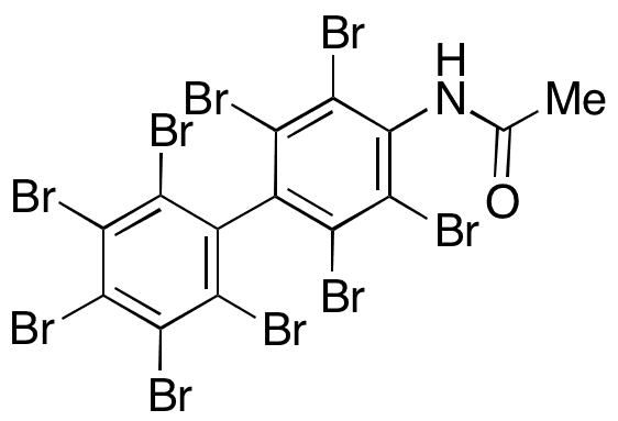 N-(Perbromo-[1,1-biphenyl]-4-yl)acetamide - Chemical structure and product image