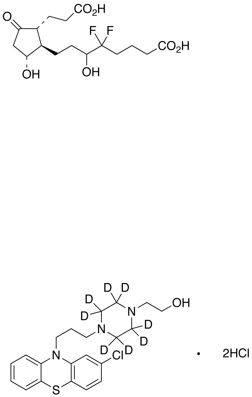 Perphenazine-d8 Dihydrochloride - Chemical structure and product image