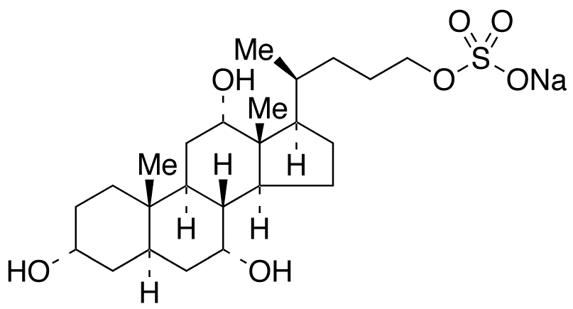 Petromyzonol 24-Sulfate Sodium Salt - Chemical structure and product image