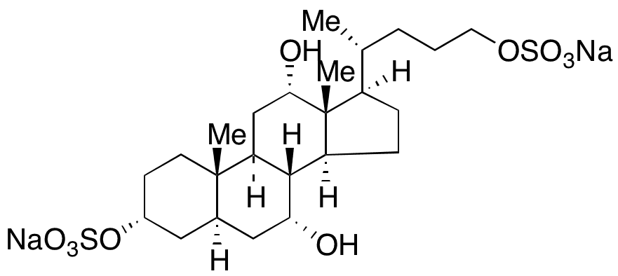 Petromyzonol 3,24-Disulfate Disodium Salt - Chemical structure and product image