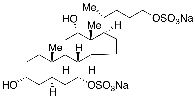 Petromyzonol 7,24-Disulfate Disodium Salt - Chemical structure and product image