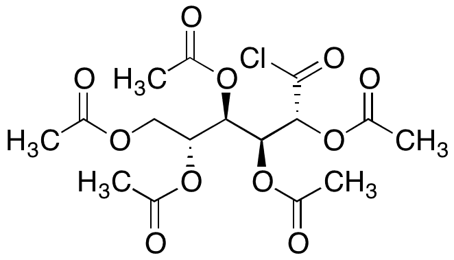 Penta-O-acetylgluconyl Chloride - Chemical structure and product image