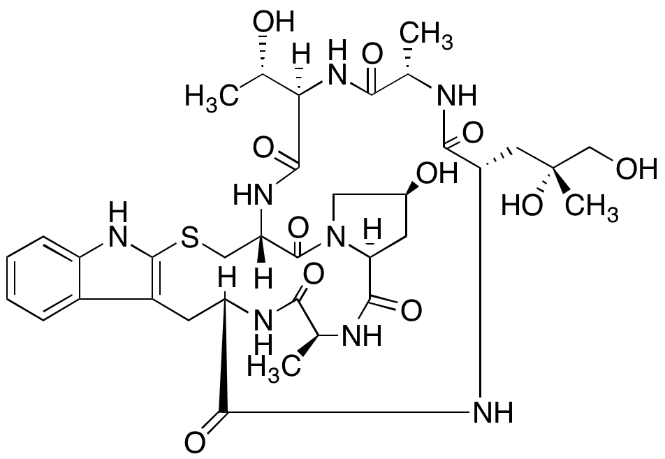 Phalloidine - Chemical structure and product image