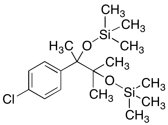 Phenaglycodol-2,3-O-TMS - Chemical structure and product image